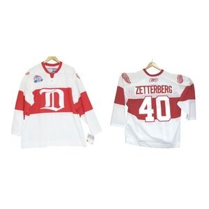 Reebok Detroit Red Wings Zetterberg 40 2009 Winter Classic Jersey Mens XL NWT